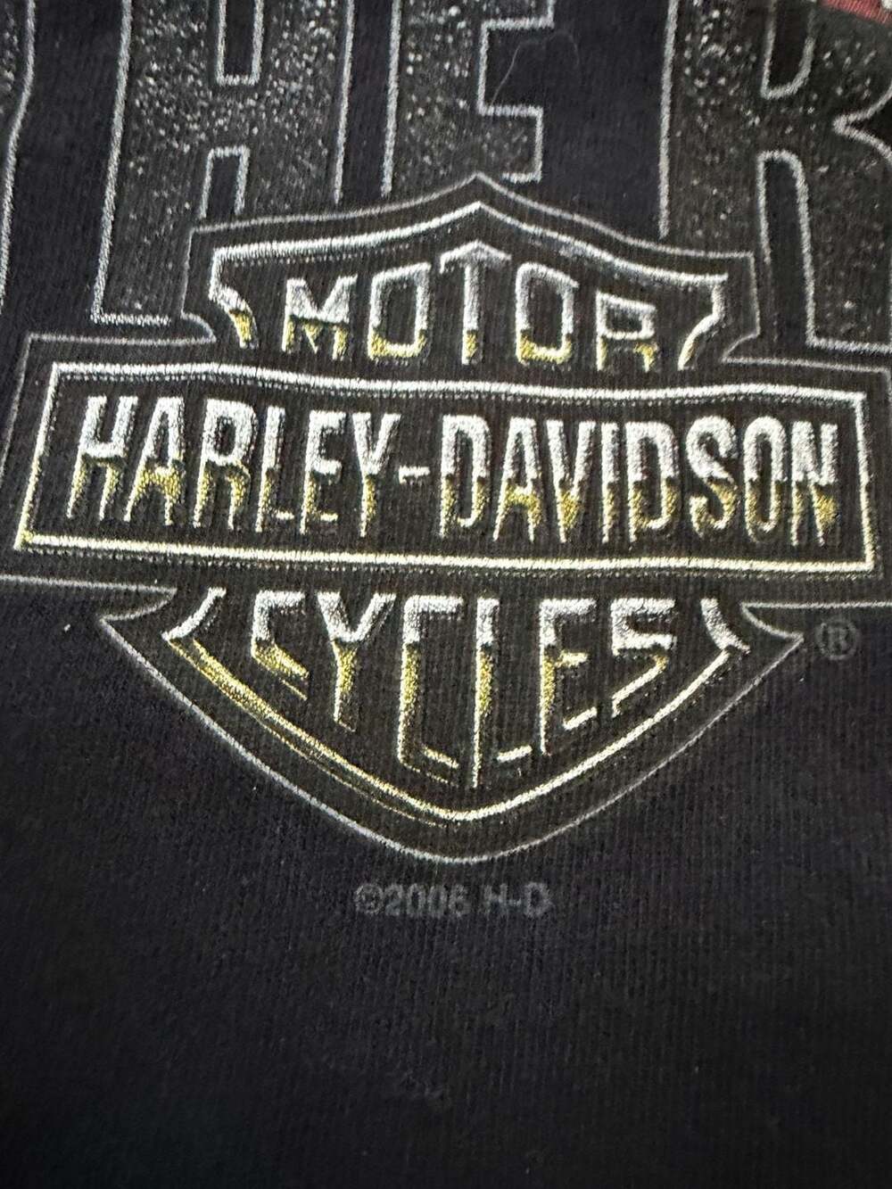 Vintage Harley-Davidson 'What Happens On The Road' T-Shirt Size Medium - Picture 5 of 6